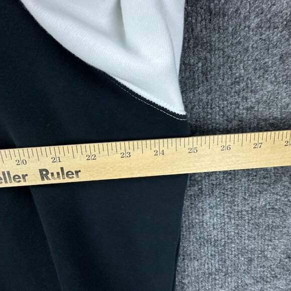 Nike Sweatshirt Mens Extra Large Black White Pullover Crewneck Center Swoosh - Picture 11 of 11